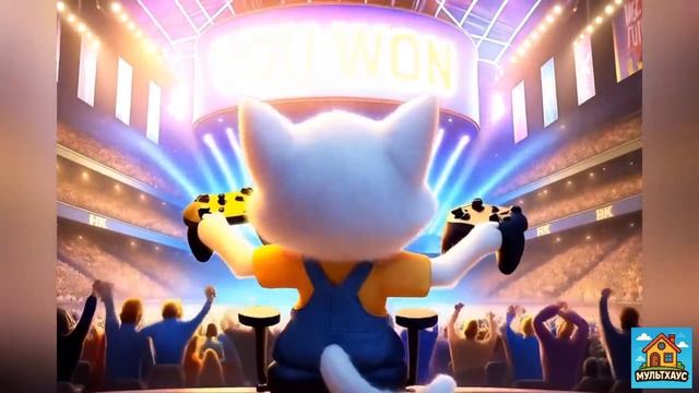 Детский Мультфильм про Котёнка