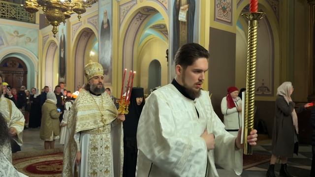 Пасха в Троицком соборе Русской Духовной Миссии в Иерусалиме 2026
