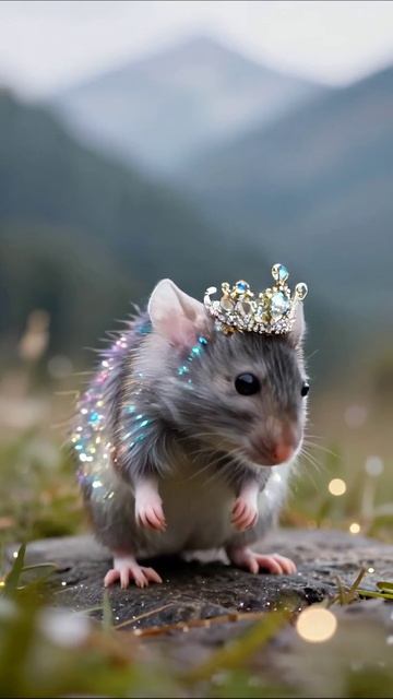 Королева крыса в волшебном мире #животные #крысы #приключения