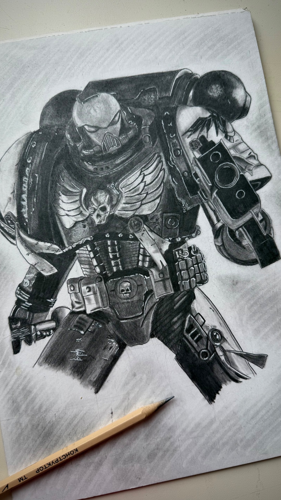 «Dawn of war”🔥  #рисунок