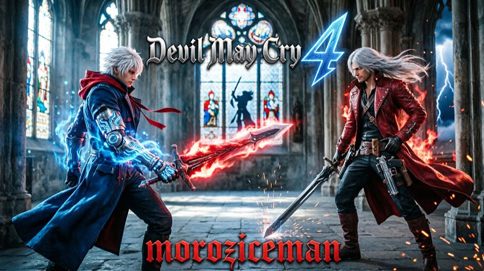 День 1 | DMC4 заказ | Играем впервые