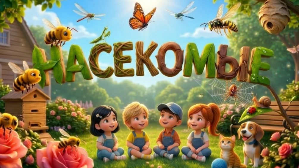 НАСЕКОМЫЕ ДЛЯ ДЕТЕЙ: кто прячется в траве? 🐝 Познавательный мультфильм для детей