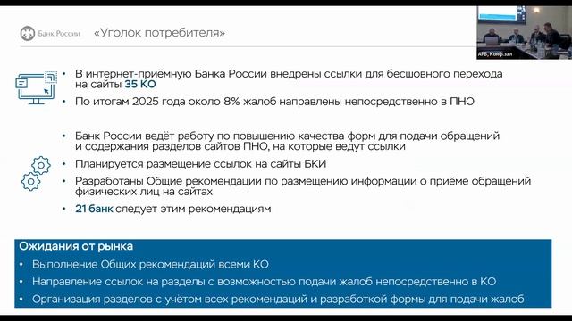 Съезд АРБ-2026  С.Колганов, Банк России