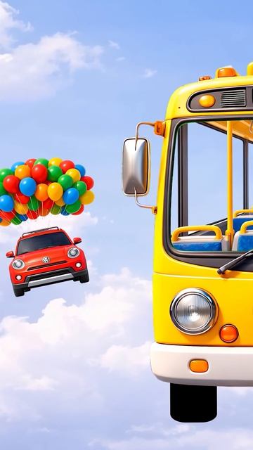 The Wheels On The Bus на русском - Детская Песенка