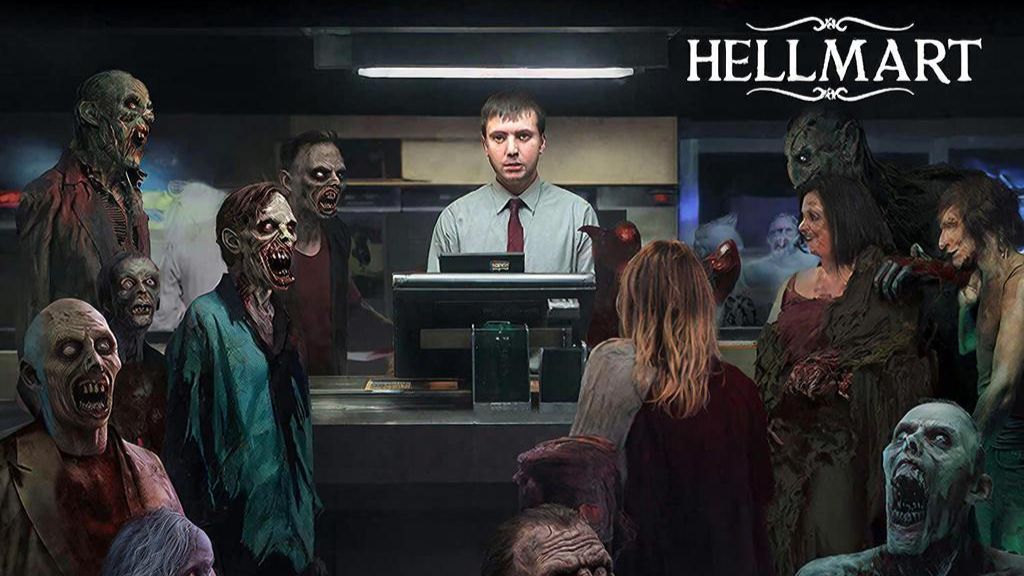 HELLMART (Продавец в жутком магазине) Обзор демо версия  #1