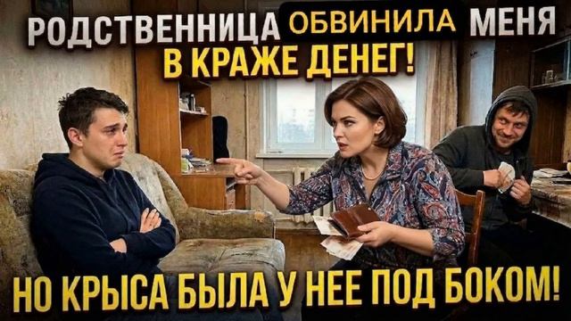 Истории из Жизни - Родственница обвинила меня в краже денег