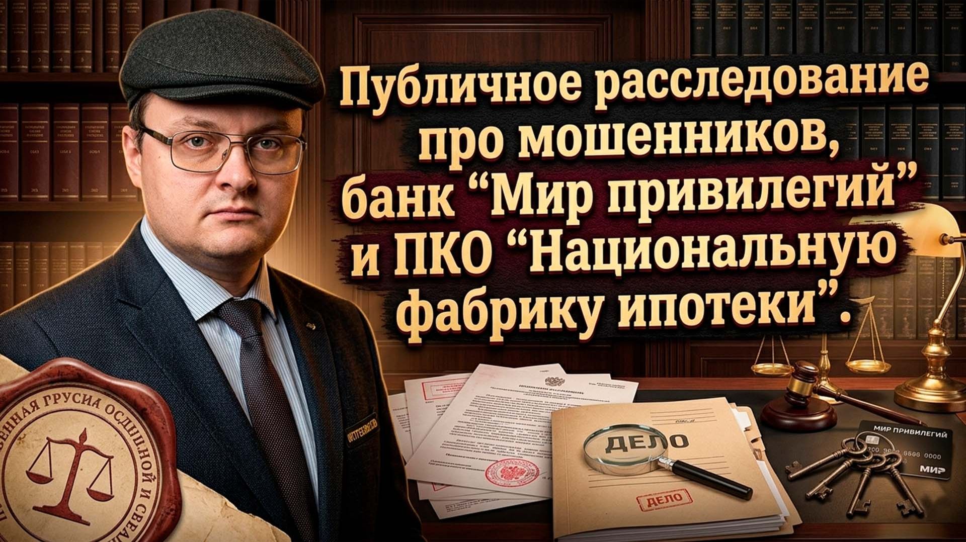 ПУБЛИЧНОЕ РАССЛЕДОВАНИЕ ПРО МОШЕННИКОВ, БАНК 