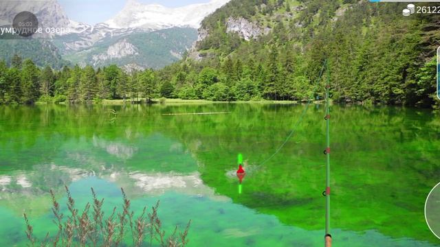 Вылавливаю обыкновенного усача на Изумрудном озере