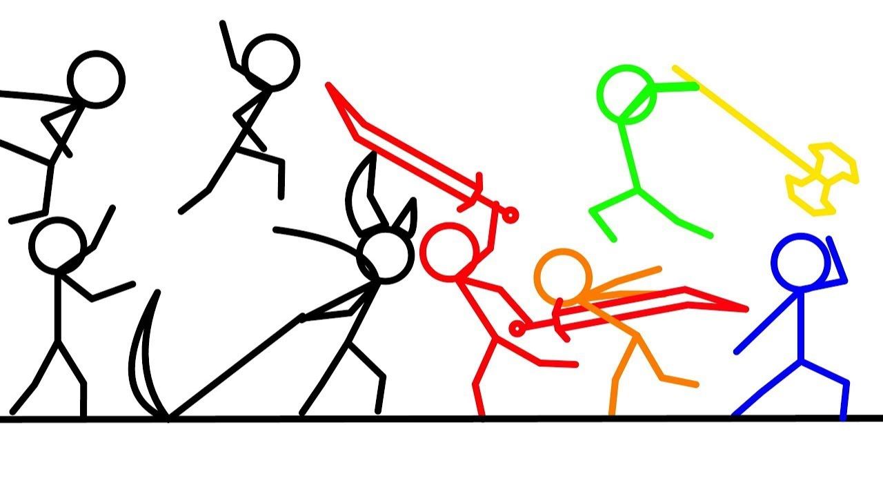 стикманы и рисунки