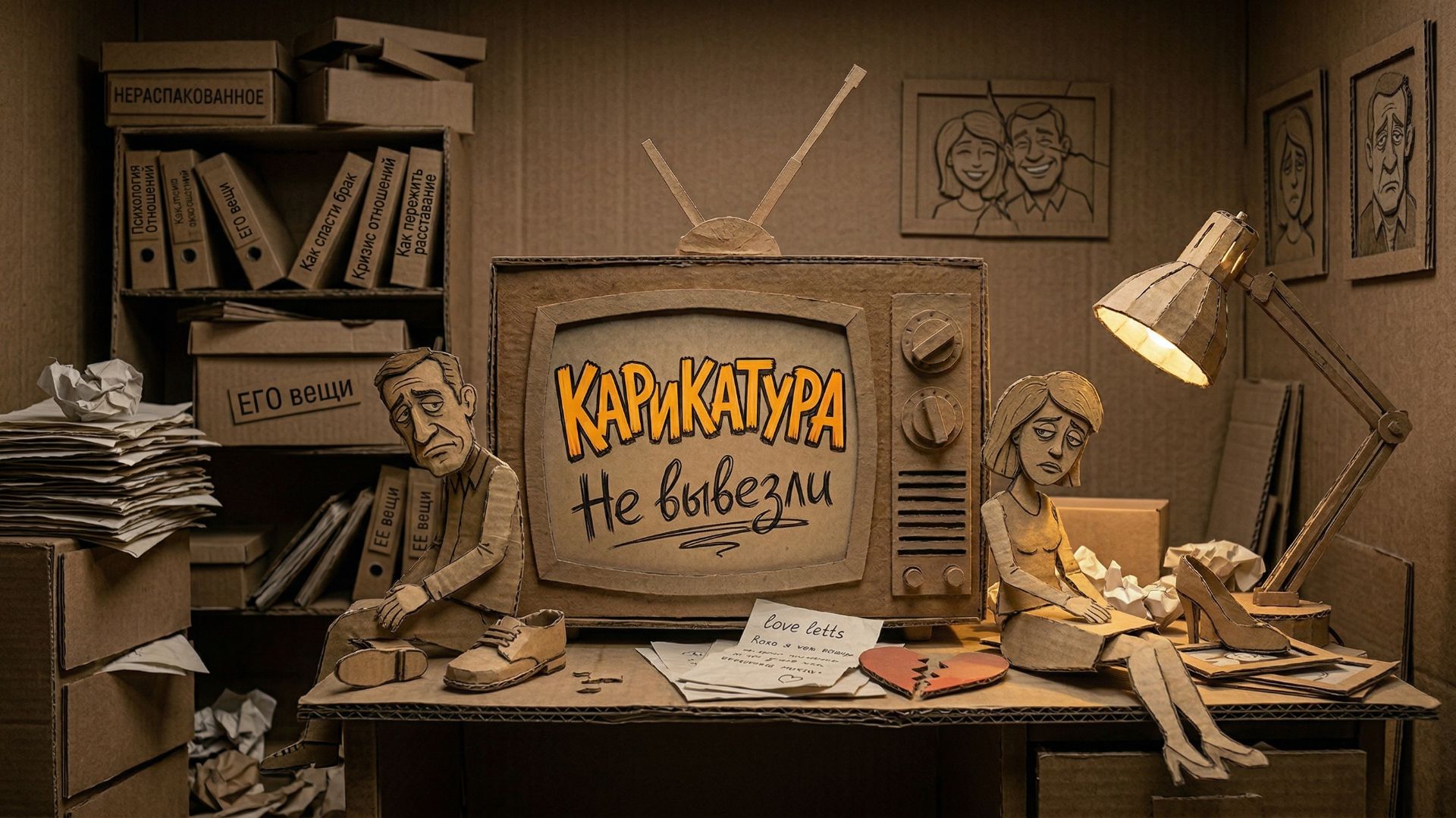 Карикатура - Не вывезли