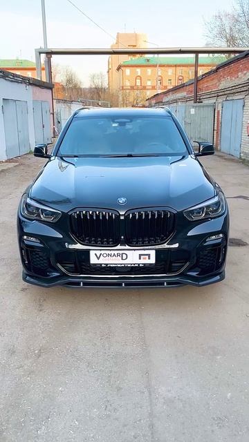 Vonard Customs - элегантная губа под передний бампер для BMW 5 G05 #vonardcustoms