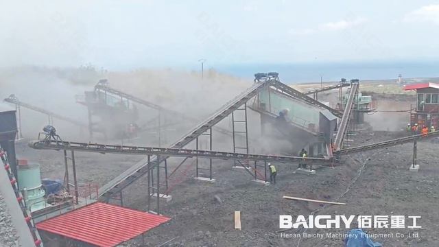 Линия по дроблению камня