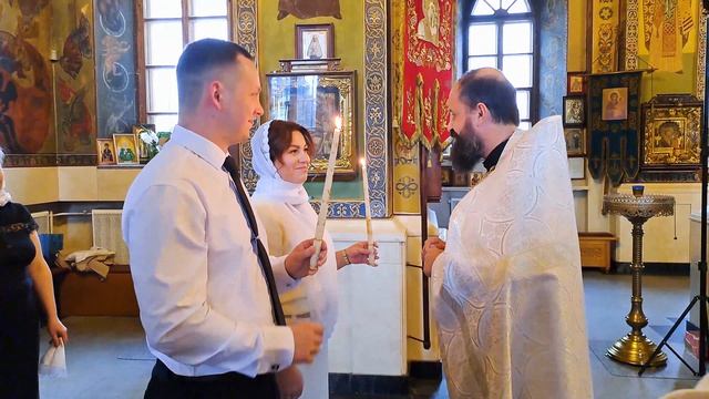 Видео-бекстейдж Таинства Венчания. Минск.