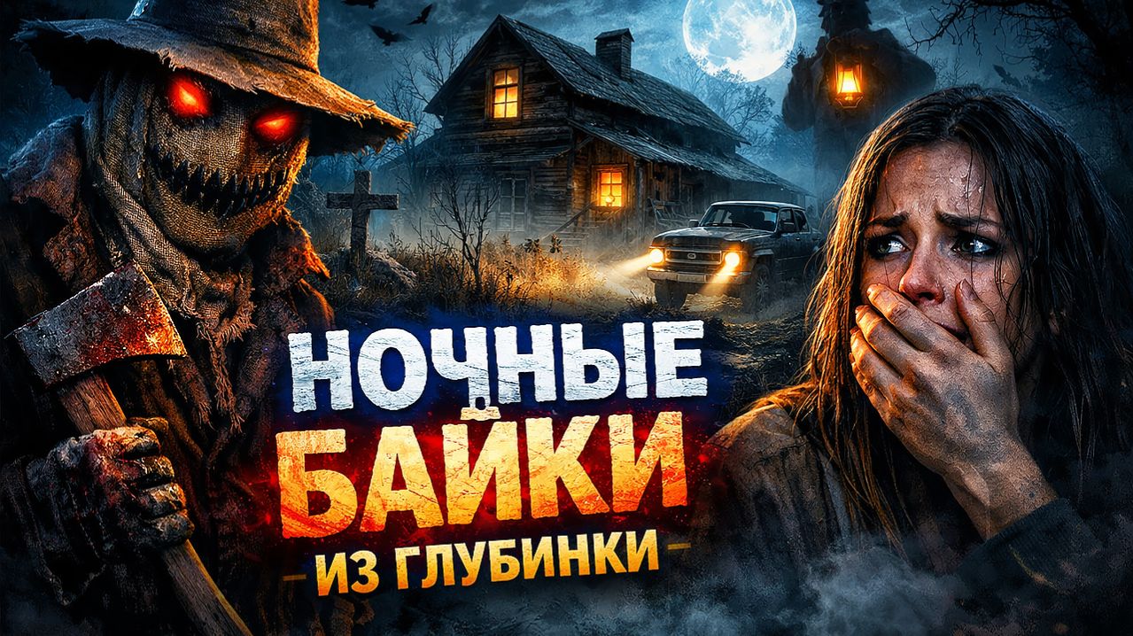 НОЧНЫЕ БАЙКИ ИЗ ГЛУБИНКИ. СТРАШНЫЕ. МИСТИЧЕСКИЕ. ИЗ ЖИЗНИ.ТВОРЧЕСКИЕ