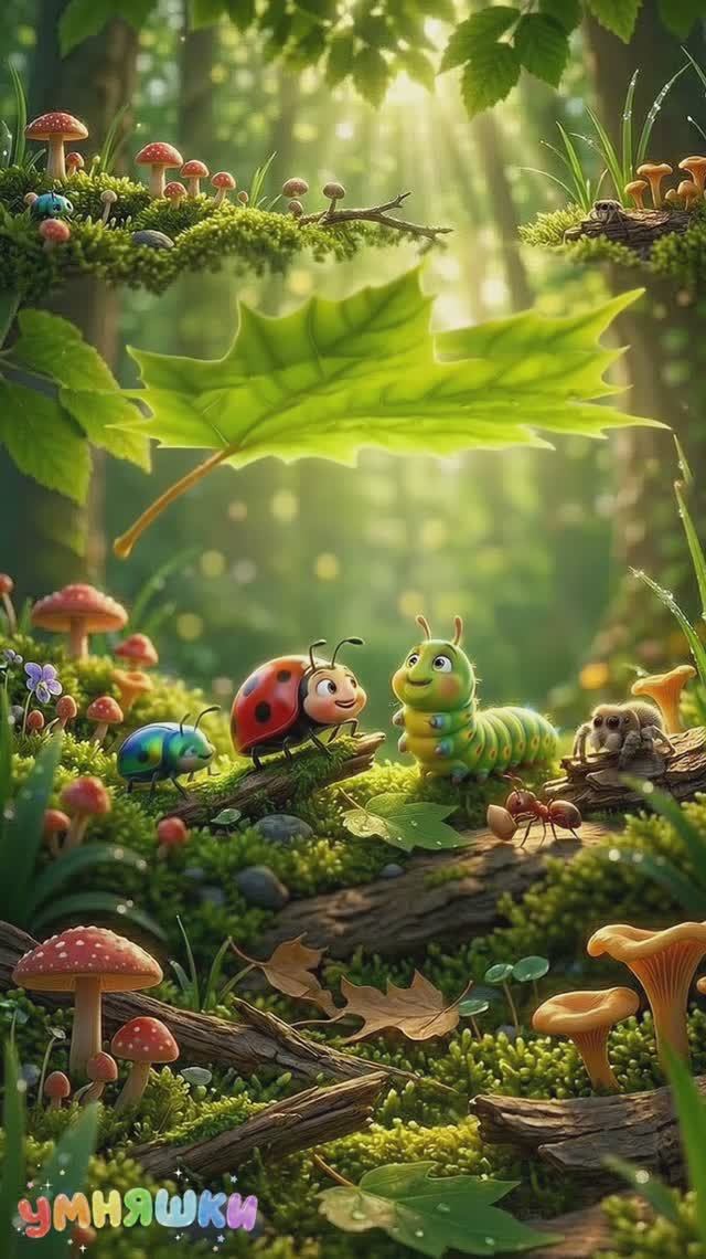 насекомые для детей. песенка про насекомых. #аудиодлядетей #насекомые #мультик #длядетей