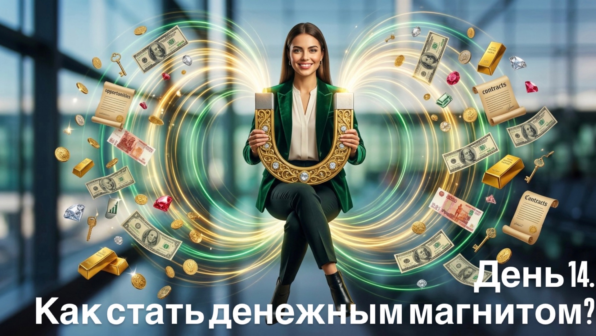 Как стать магнитом для денег? Включите своё золотое поле