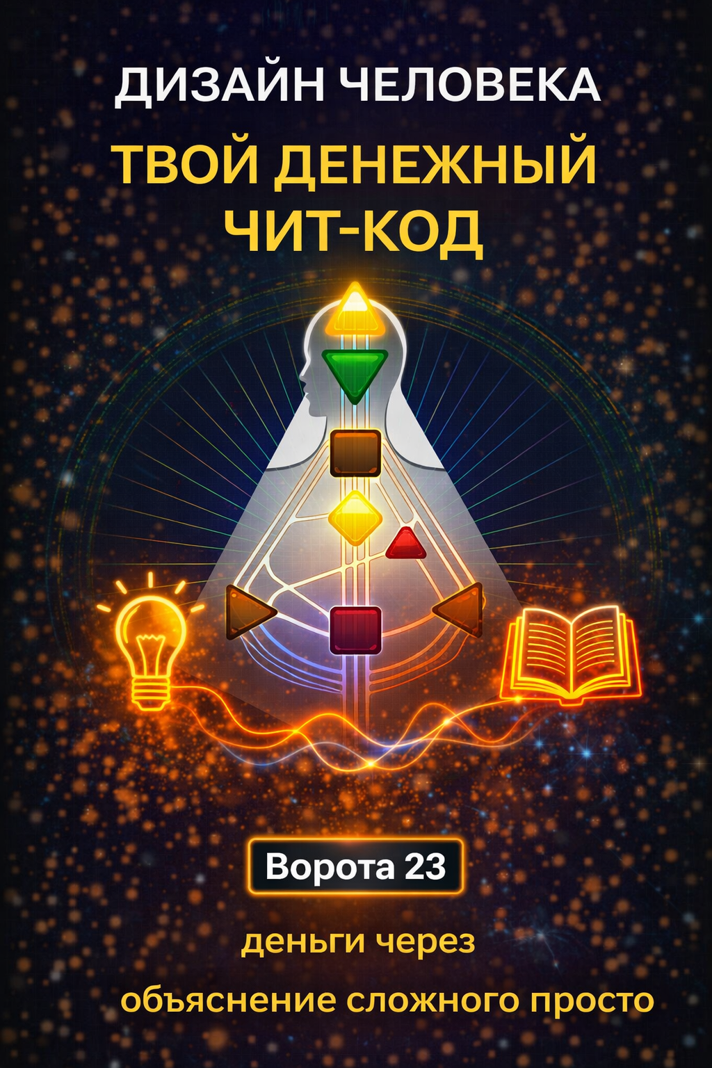 Ворота 23 в Дизайне Человека — деньги через объяснение сложного просто 🗣️