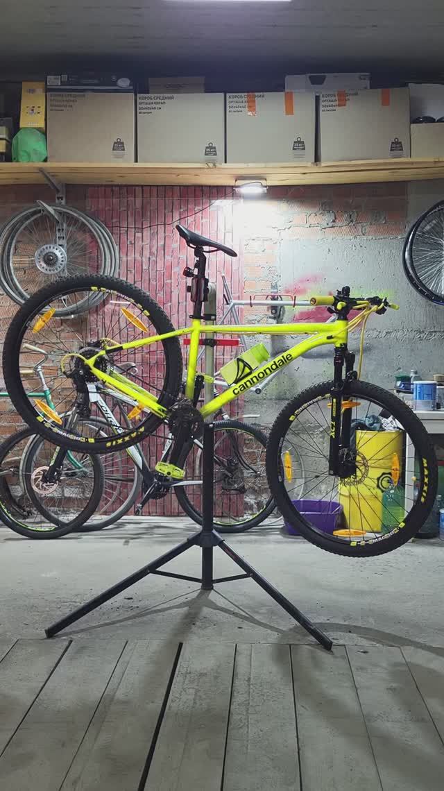ОЧЕНЬ ЖЕЛТЫЙ CANNONDALE🌞