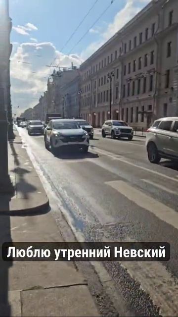 Люблю утренний Невский