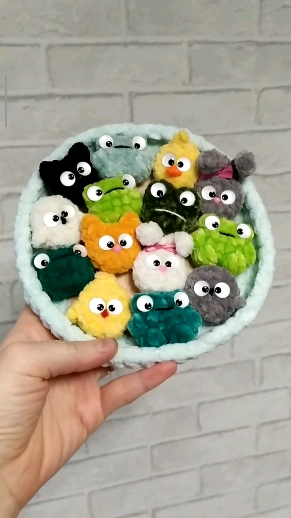 Мини брелочки мордочки