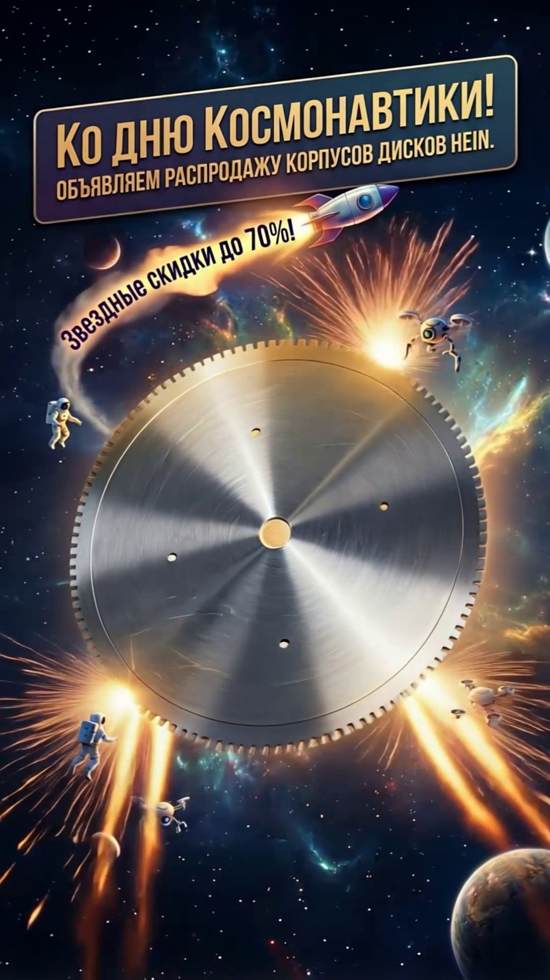 Распродажа корпусов дисков HEIN