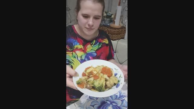 🎇✨Овощной мукбанг💯😉