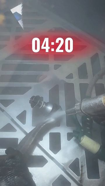 Передний рычаг MERCEDES W222 — очистка аквабластом за 10 минут 45 секунды