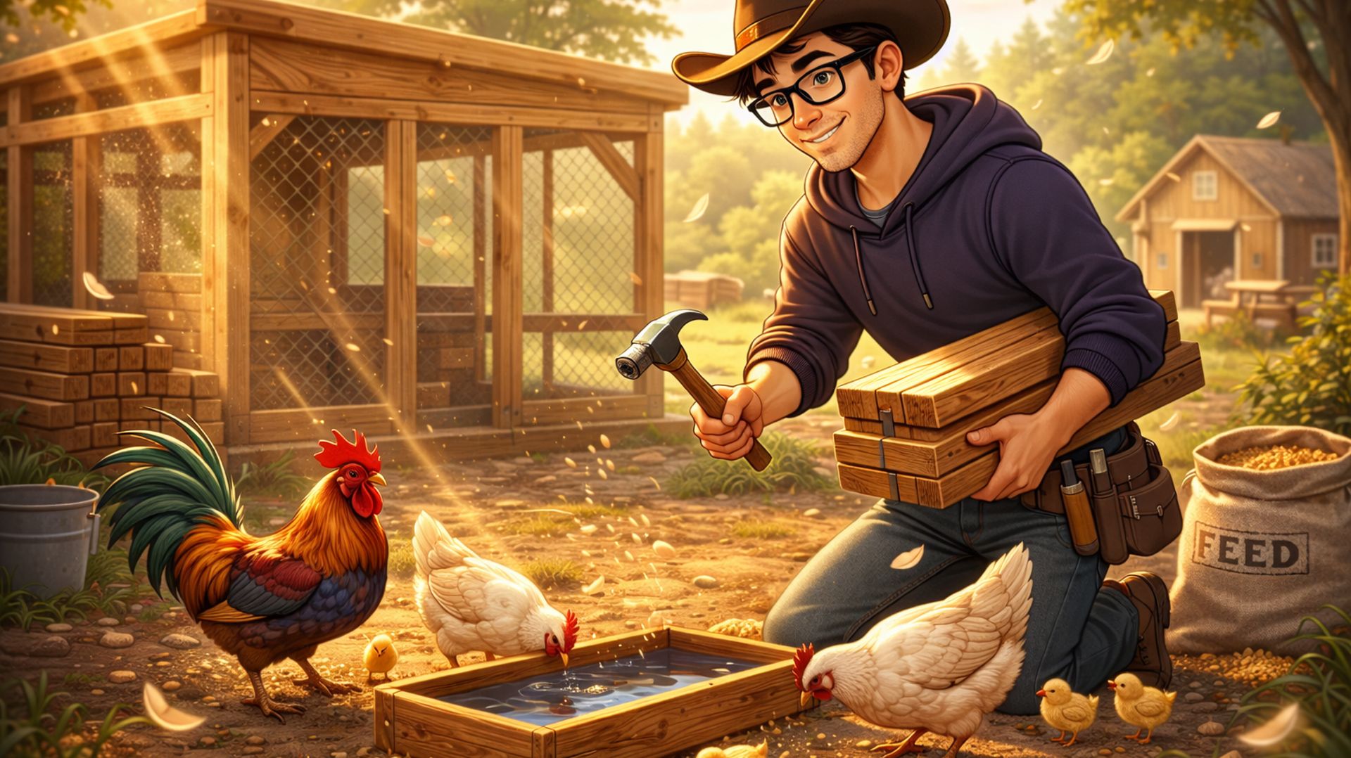 Разводим кур... на деньги | Ranch Simulator #4