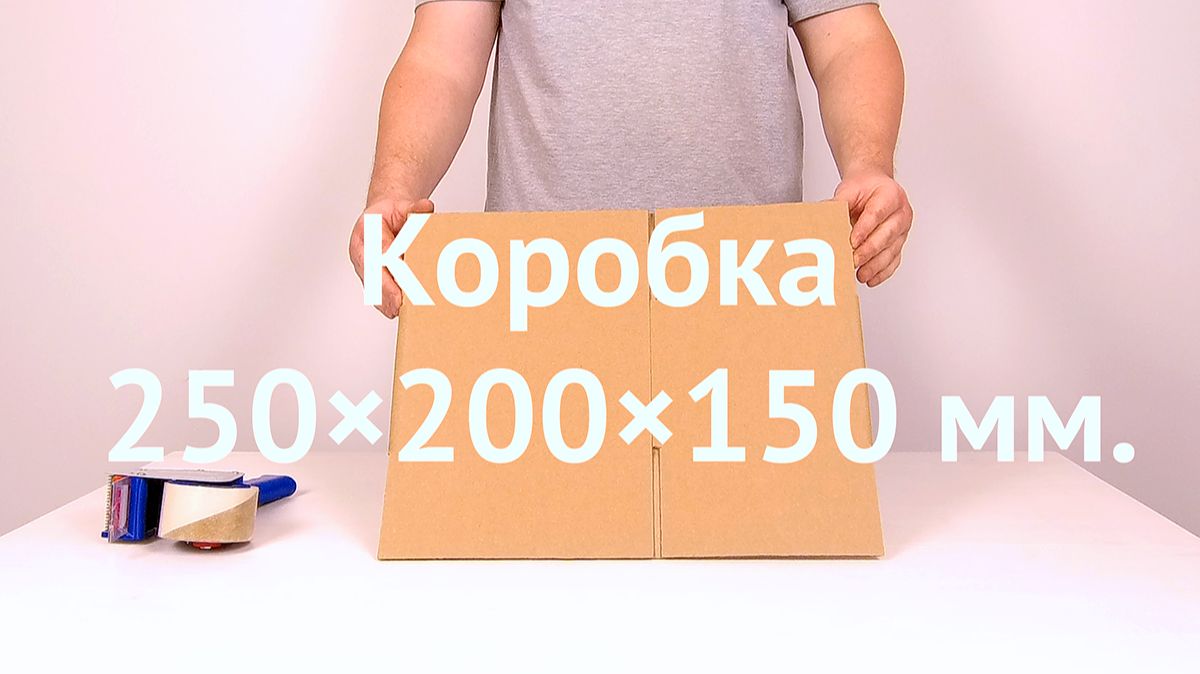 Коробка 250×200×150 Т-22 B бурый