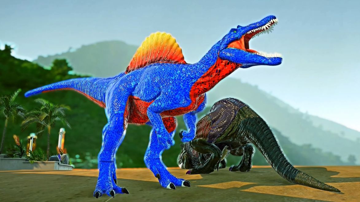 Динозаврыю Мир Динозавров. Тирекс. Спинозавр. Индоминус.