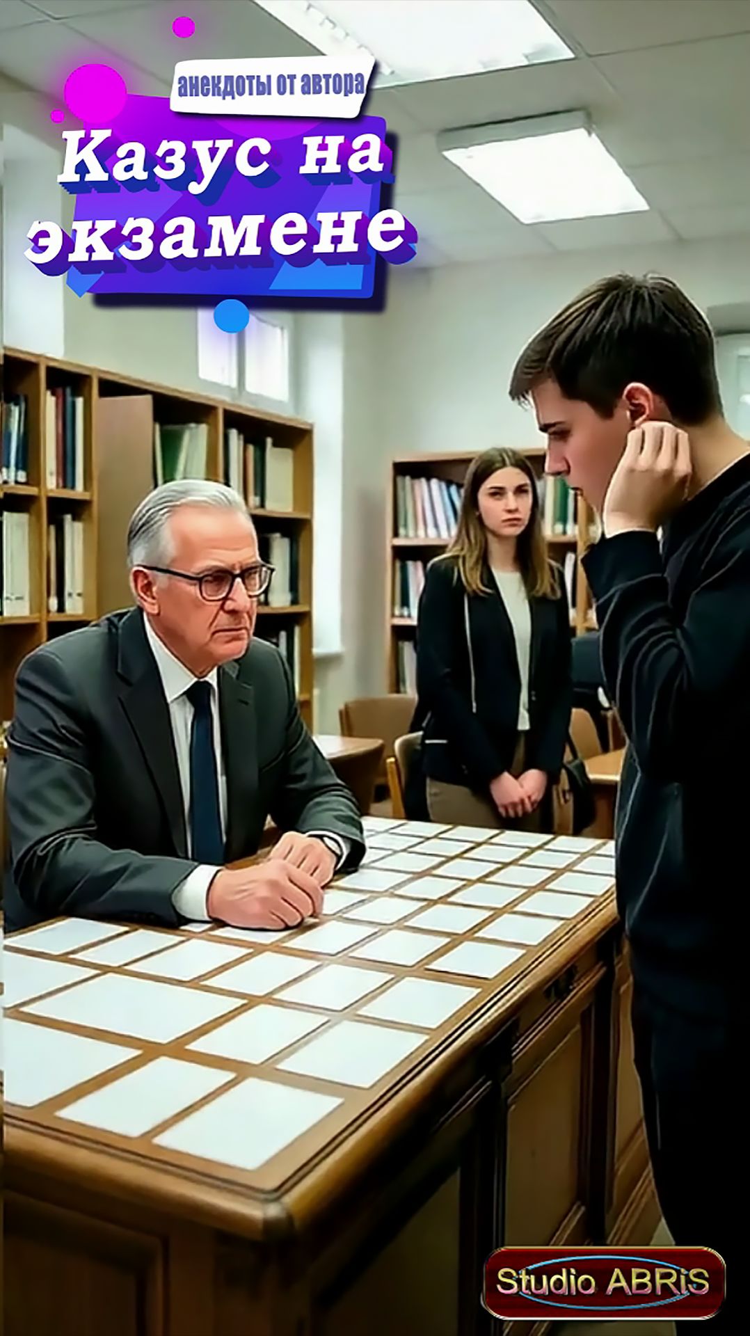 КАЗУС НА ЭКЗАМЕНЕ – анекдоты от автора
