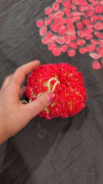 Связала мочалку на продажу