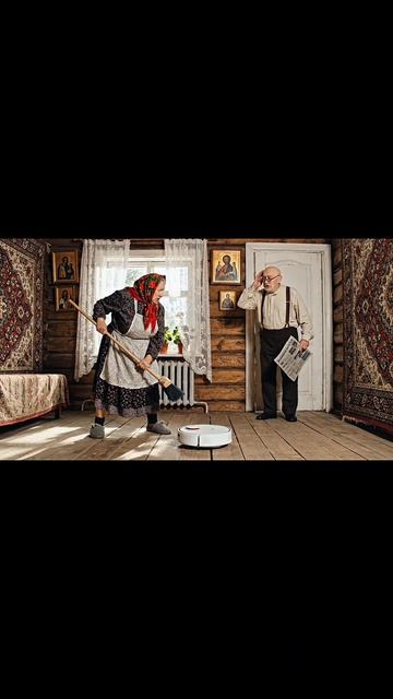 Бабка Vs Робот-пылесос — у робота не было шансов 💀🤖


#бабушкаидед #роботпылесос #русскийюмор #fyp