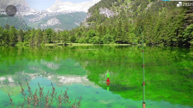 Вылавливаю Хариуса на Изумрудном озере