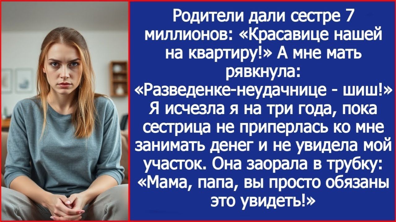 Семья кинула меня с квартирой! | ИСТОРИЯ ИЗ ЖИЗНИ | АУДИО РАССКАЗ | СЛУШАТЬ ИСТОРИЮ