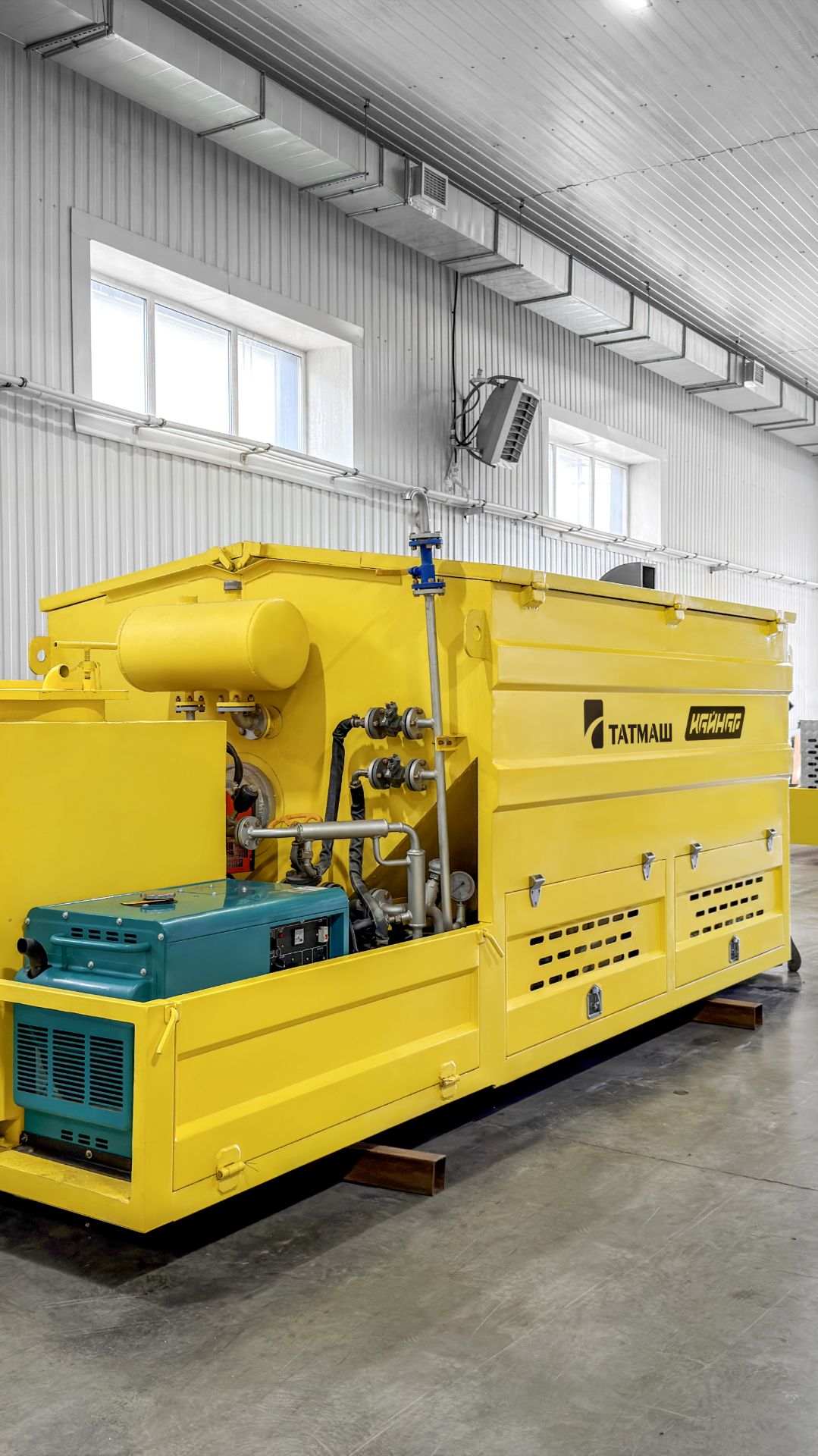 🦾 Первые модули для ямочного ремонта Кайнар от Завода ТАТМАШ отправились заказчику