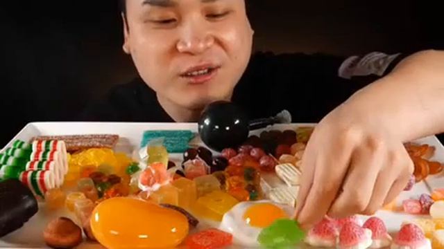 Мукбанг мармелад Еда на камеру  (2)