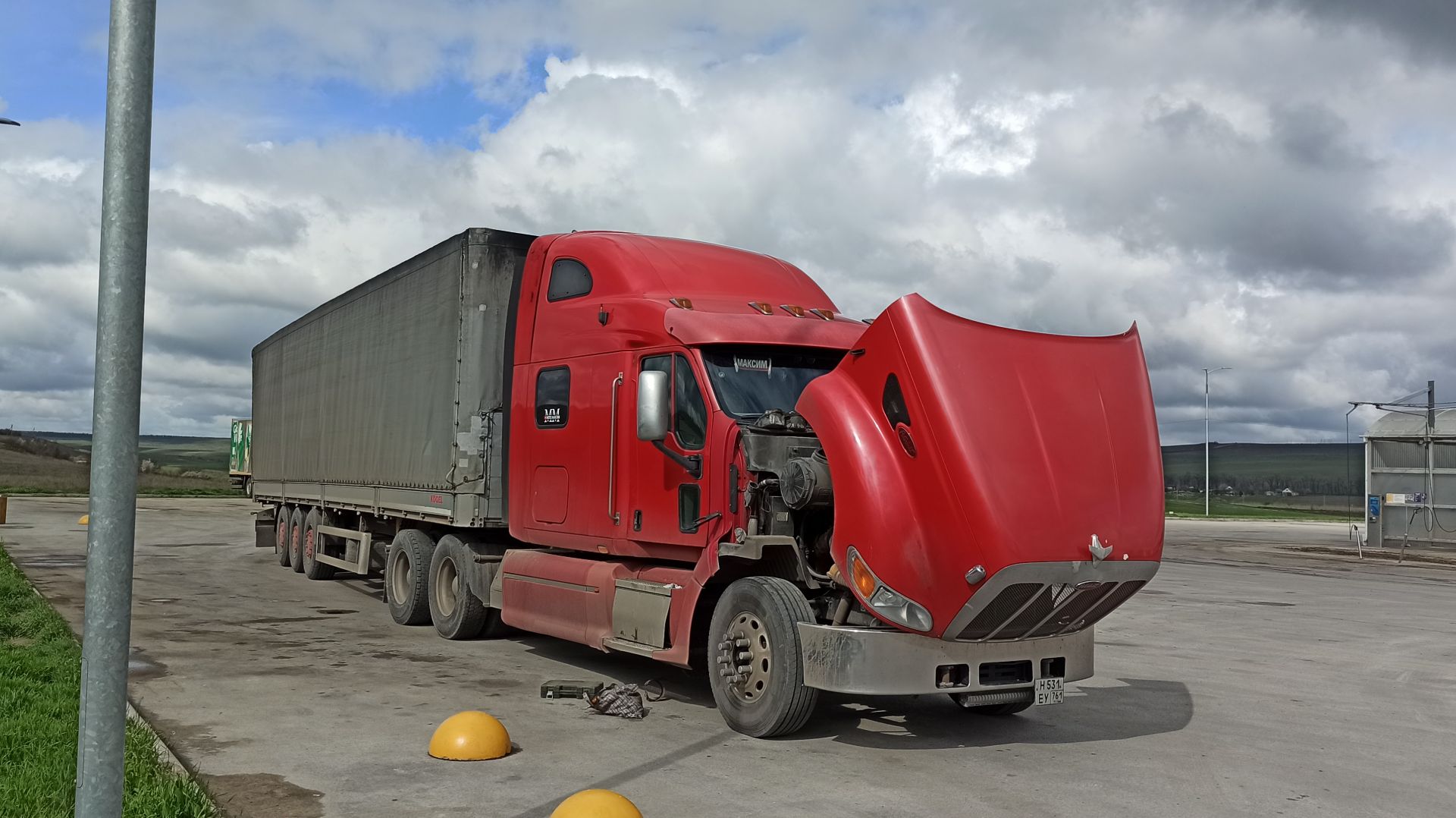 За один рейс умерло два мотора