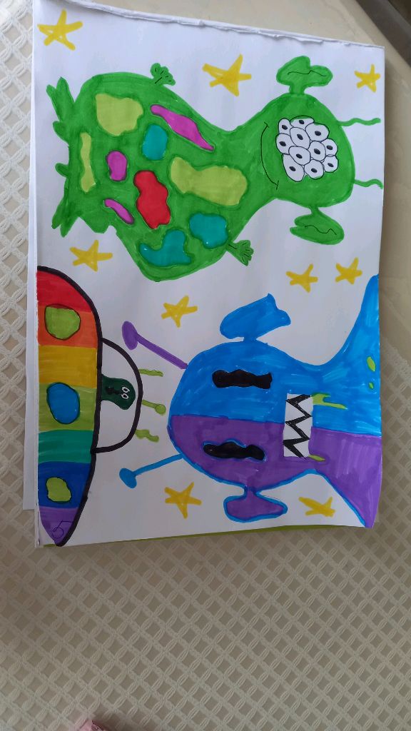 картина инопланетянина