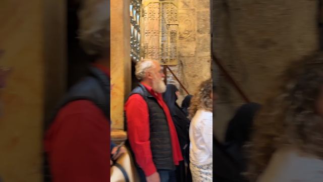 Пасхальная вечерня на Гробе Господнем. 12.04.2026