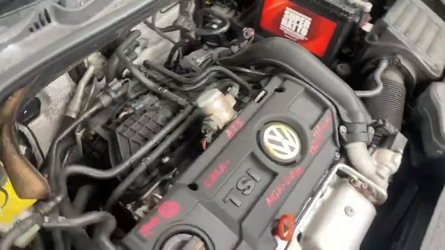 ДВС+КПП VOLKSWAGEN CAXA, 1400 куб.см  № 465584