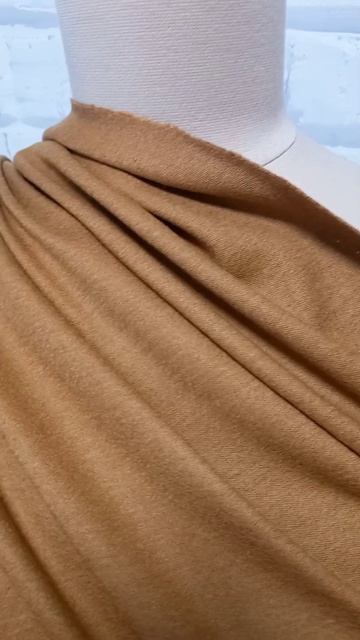Шикарный трикотаж джерси шерсть с кашемиром Италия, 542 кэмел