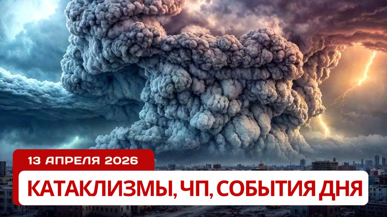 Новости Сегодня 13.04.2026 - Катаклизмы, ЧП, События дня | Россия США Китай Европа Индия