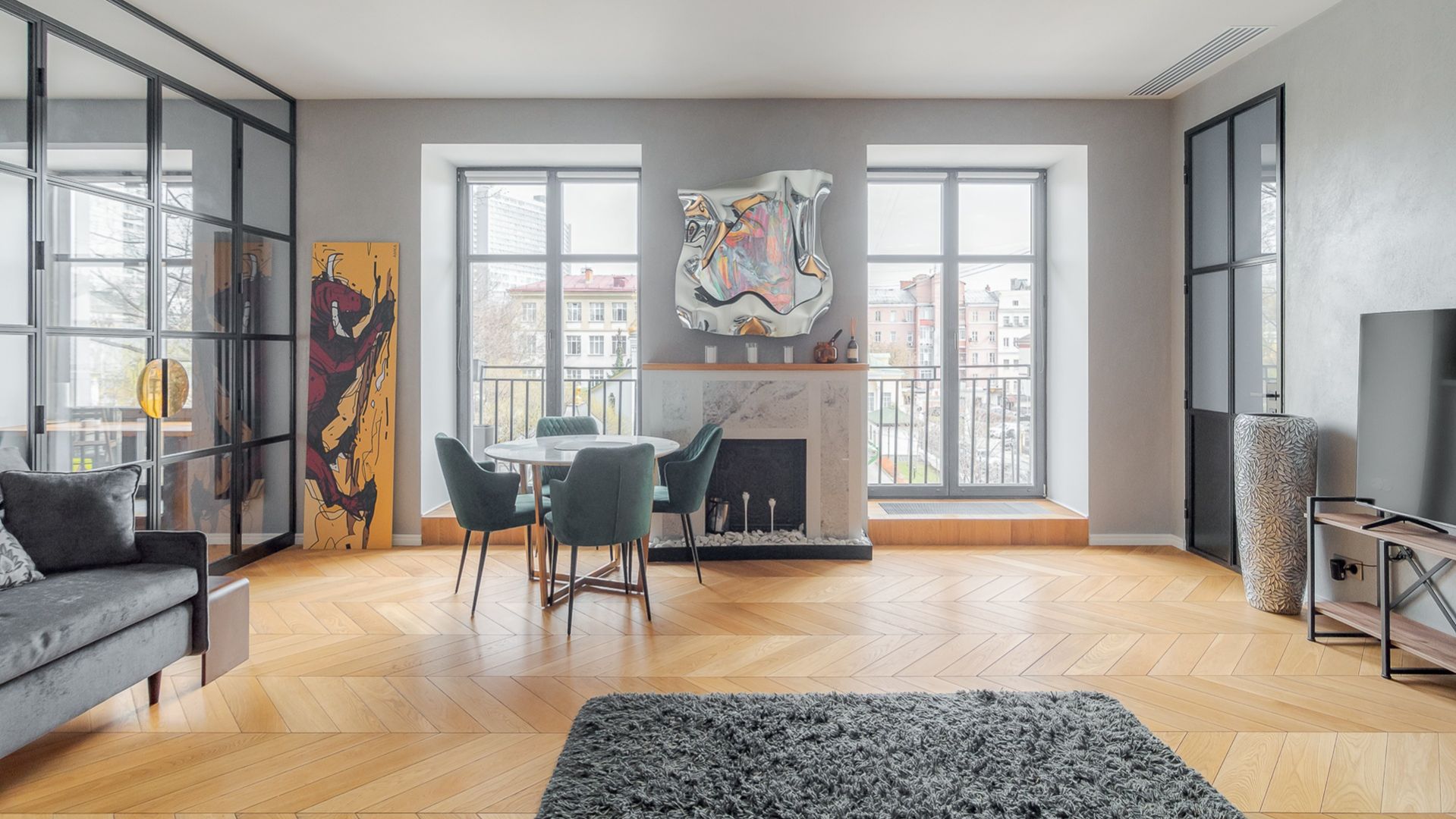 Изысканная квартира на престижном Арбате! Аренда 3-комнатной квартиры, 93 м² (ID 46909)