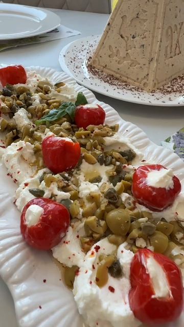 Уютный пасхальный ужин🥰