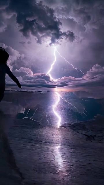 Гроза: природа в действии #гром #молния #природа