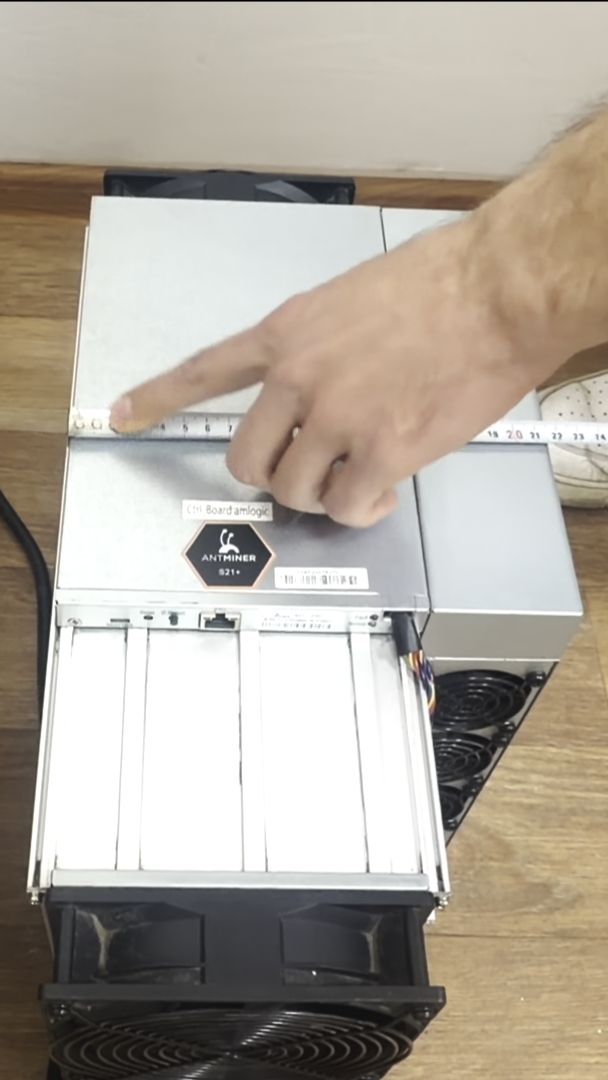 Майнинг 2026. Обзор асика Antminer S21+. Хэшрейт, потребляемая мощность, температура, уровень шума