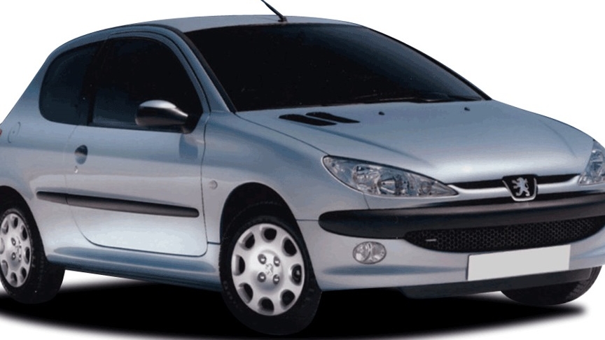 Peugeot 206 Замена тормозных дисков, тормозных колодок.