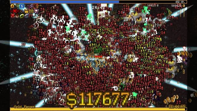 ДОСТИГ 554 УРОВНЯ ИГРАЯ ЗА СЭММИ В ИГРЕ VAMPIRE SURVIVORS