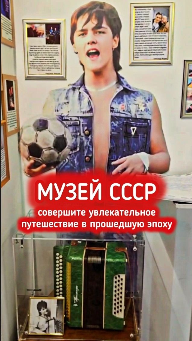 Панорама экспозиции в музее СССР, посвящённая памяти Юрия Шатунова #shorts #шатунов #белыерозы